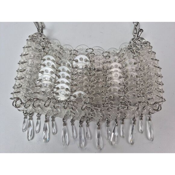 Paco Rabanne Clear Disc 1969 Nano Crystal Resin Bag - Picture 3 of 5